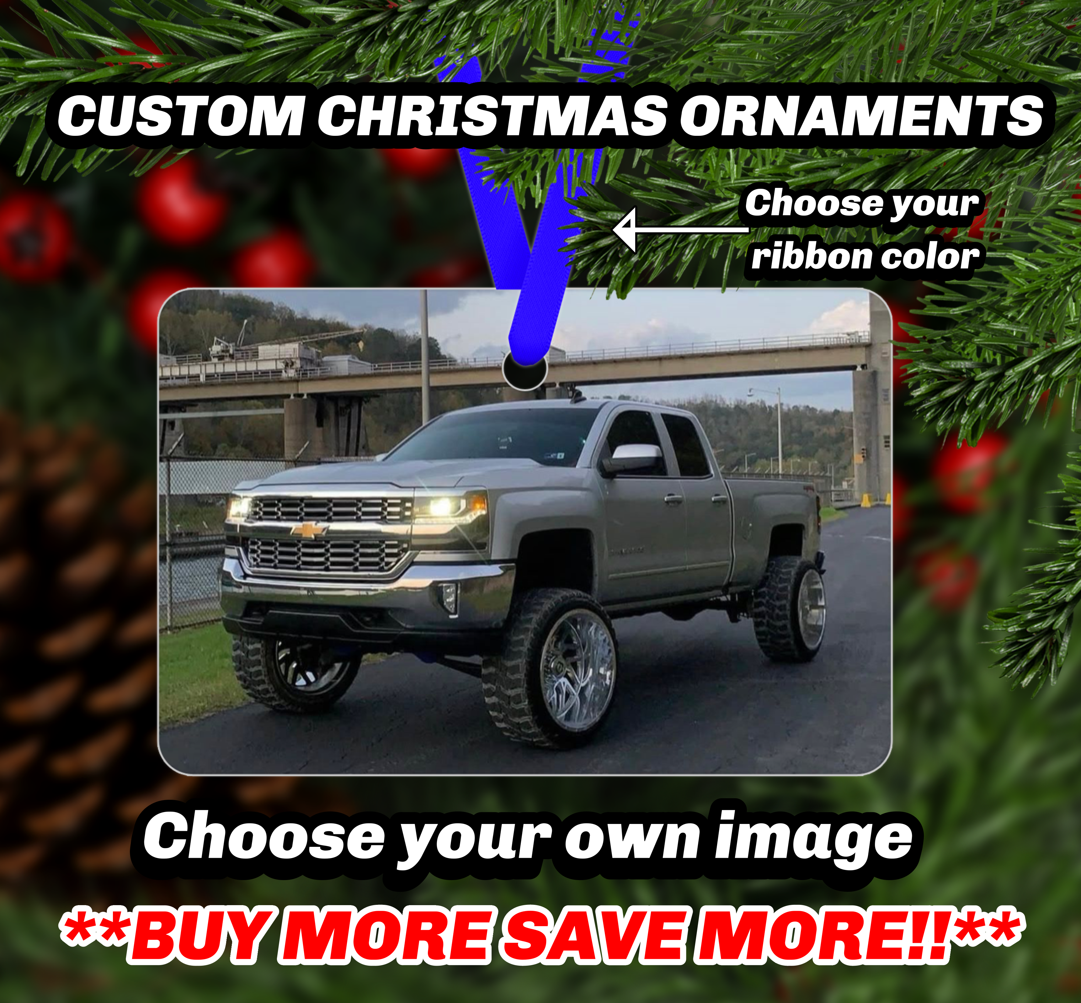 CUSTOM CHRISTMAS ORNAMENT