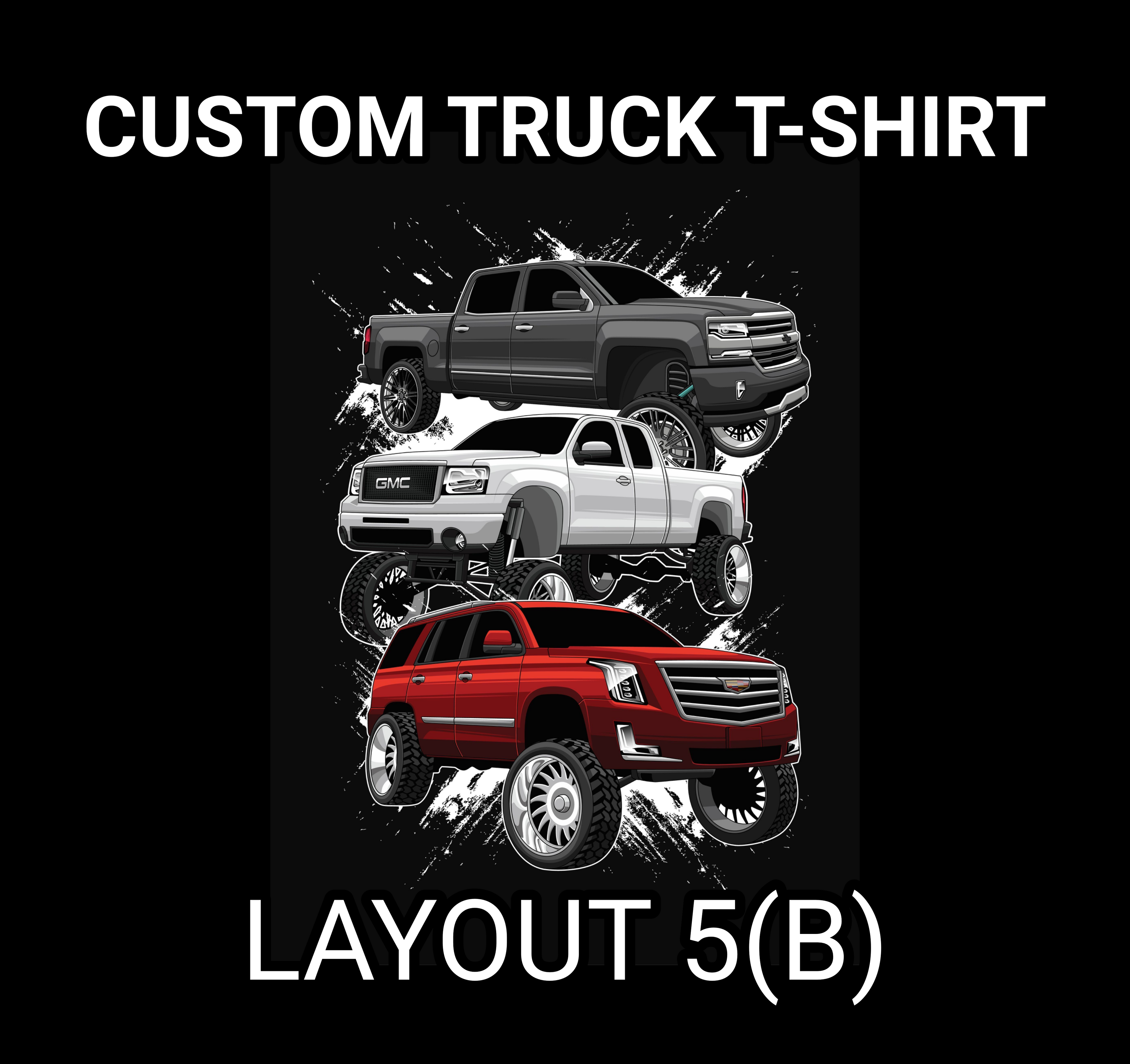 Custom Truck T-Shirt-Layout 5