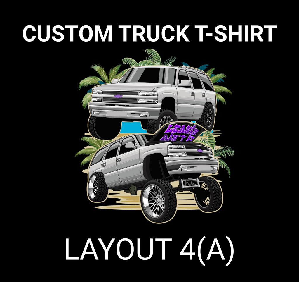 Custom Truck T-Shirt-Layout 4