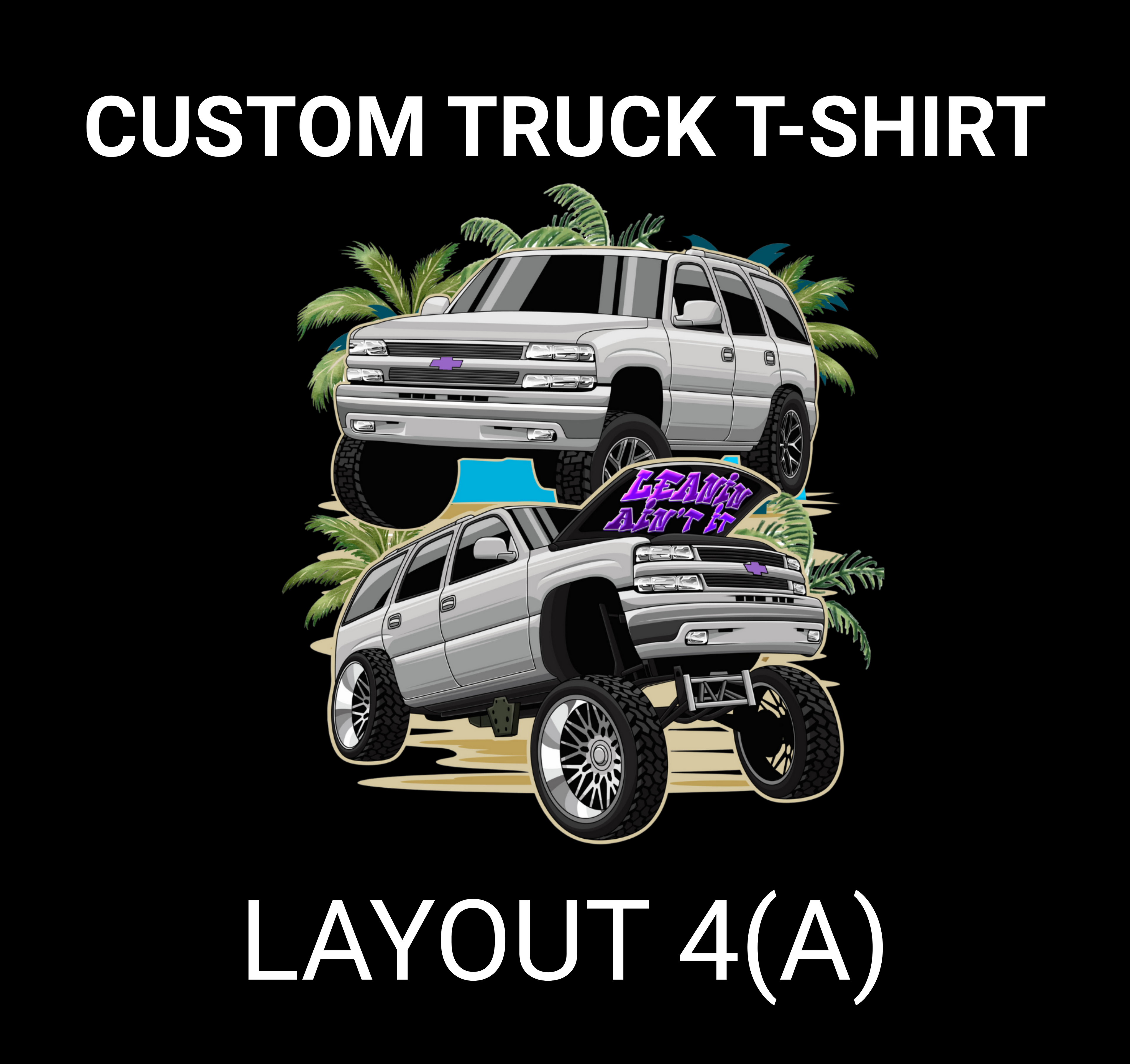 Custom Truck T-Shirt-Layout 4