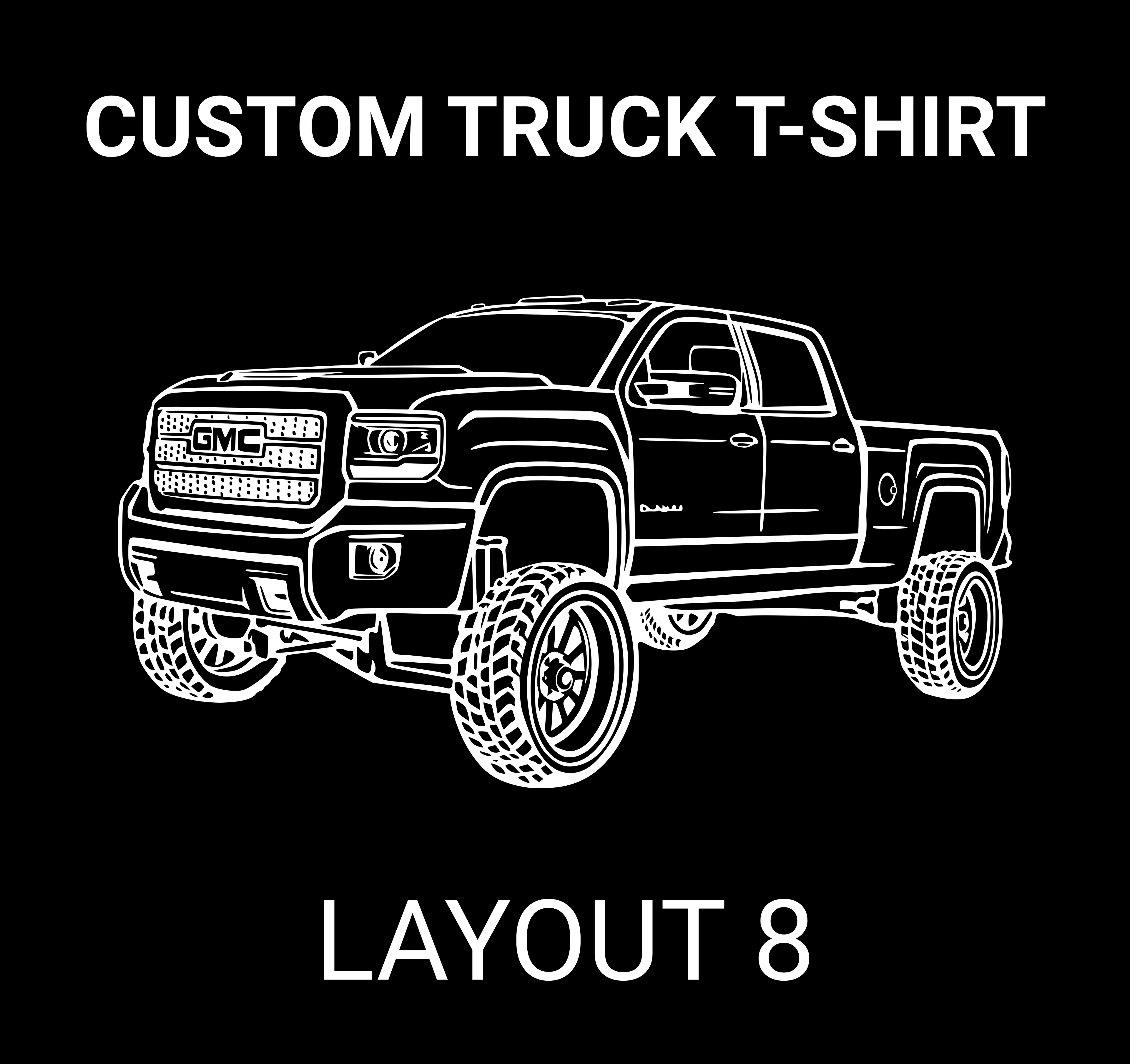 Custom Truck T-Shirt-Layout 8