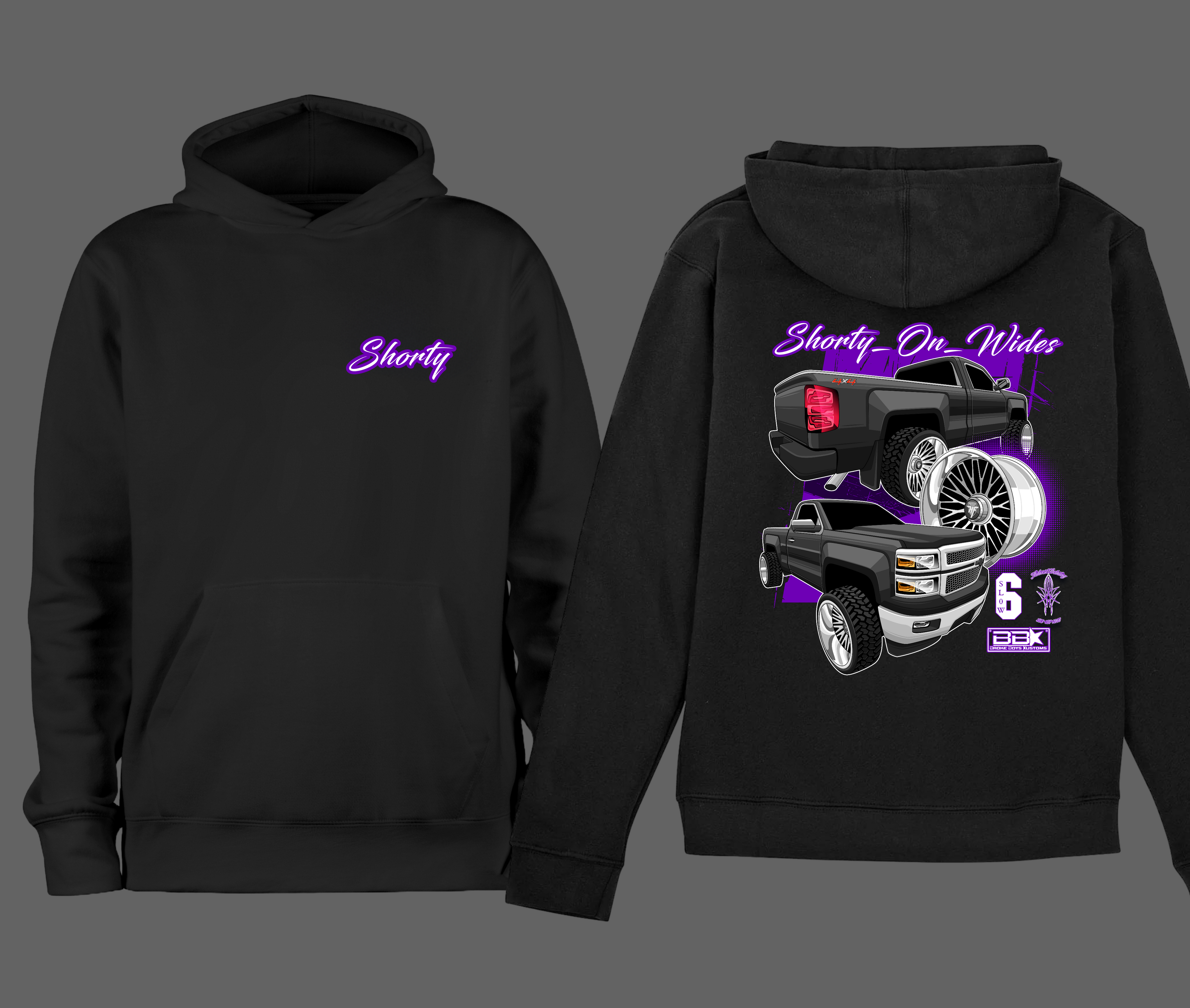 SHORTY_ON_WIDES HOODIE