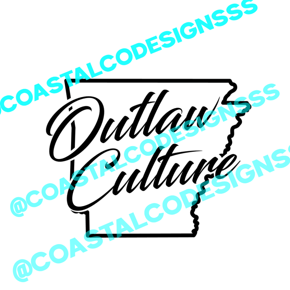 OUTLAW CULTURE - ARKANSAS DECAL