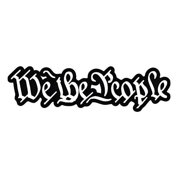 We The People Decal