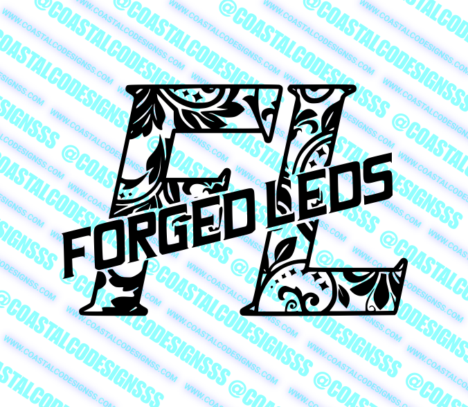 FORGED LED DECAL image 0