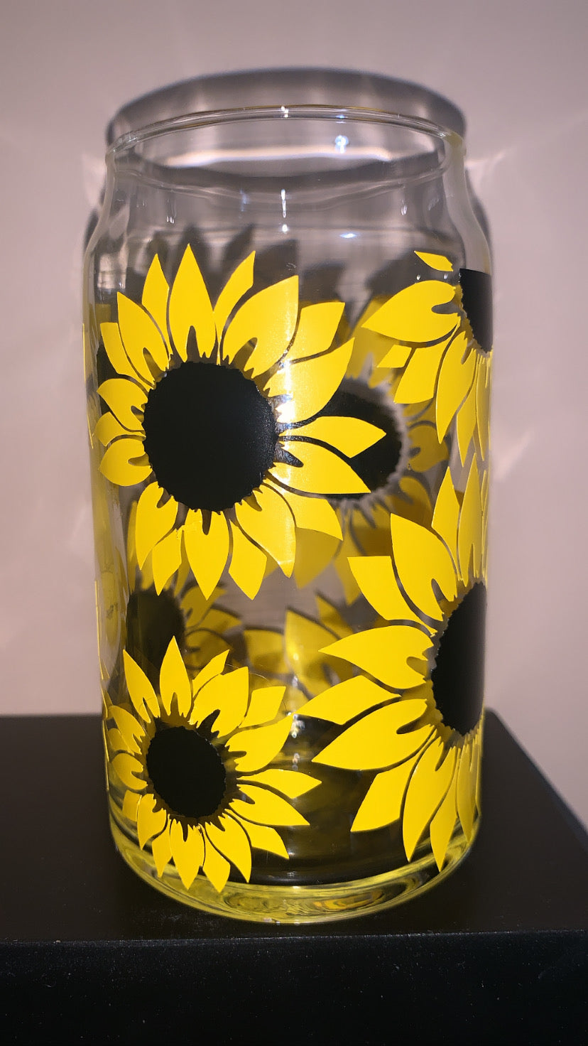 Sun Flower Glass image 0