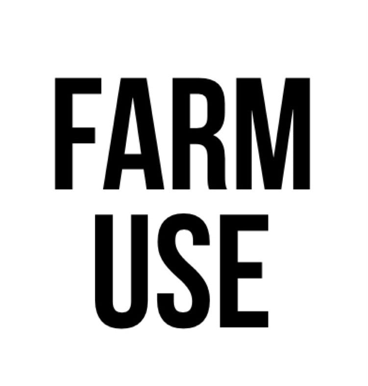 Farm use decal  image 0