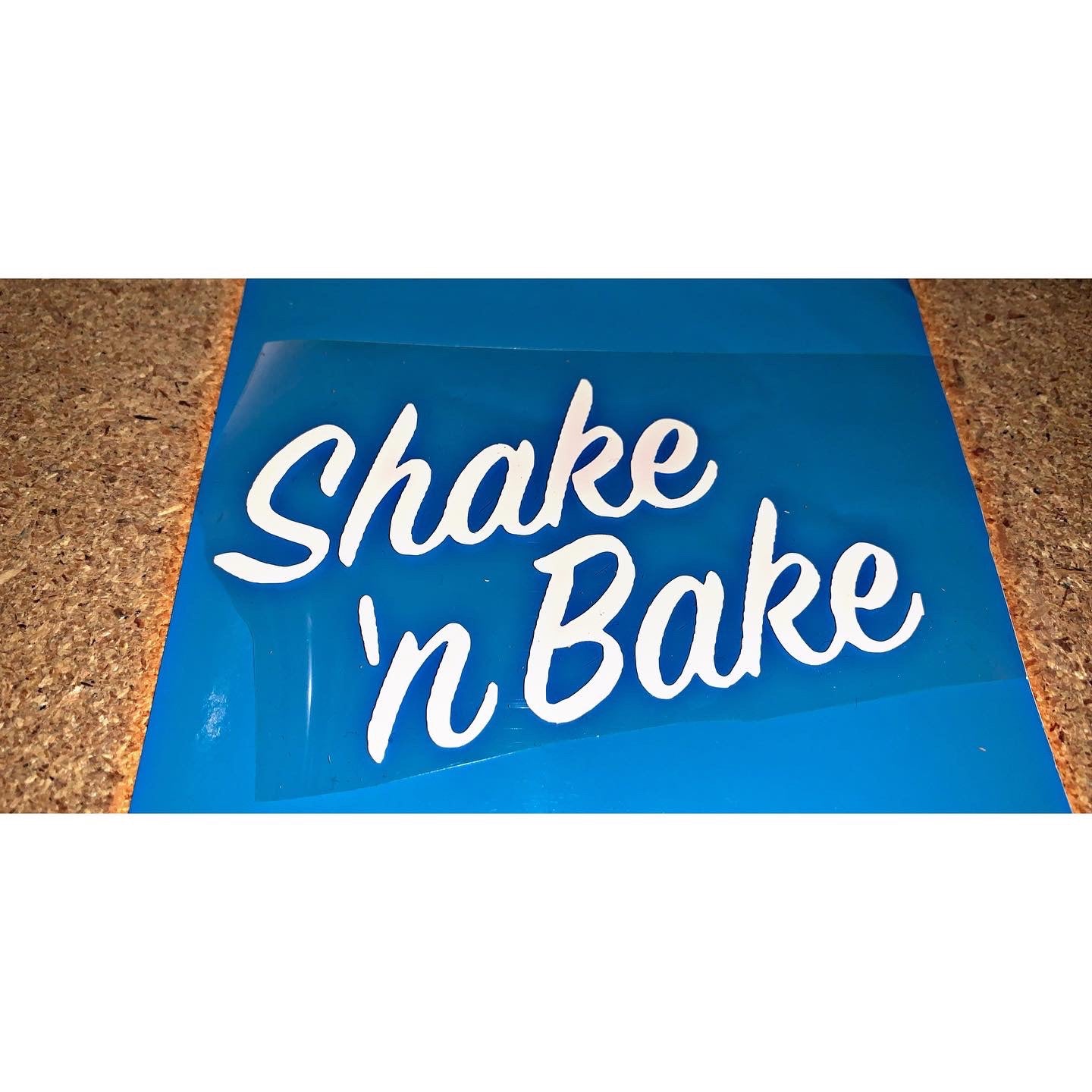 Shake and bake decal image 0
