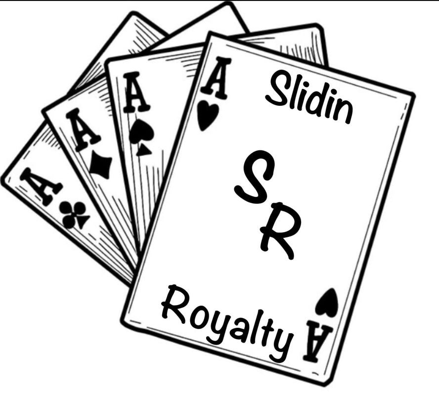 SLIDIN ROYALTY CARD DECAL image 0