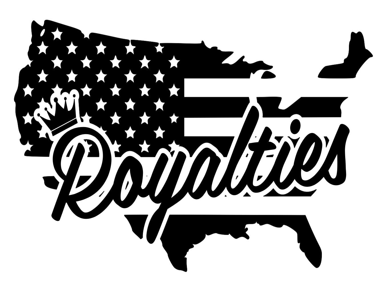 ROYALTIES USA DECAL image 0