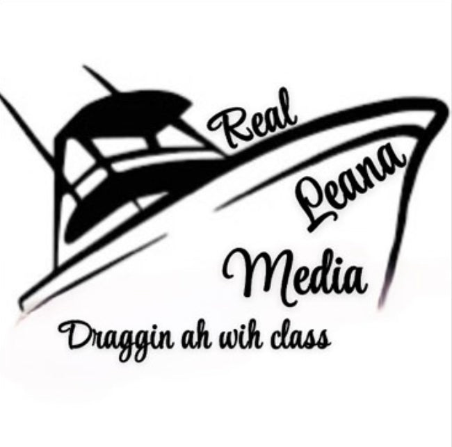 REAL LEANA MEDIA BOAT  DECAL image 0