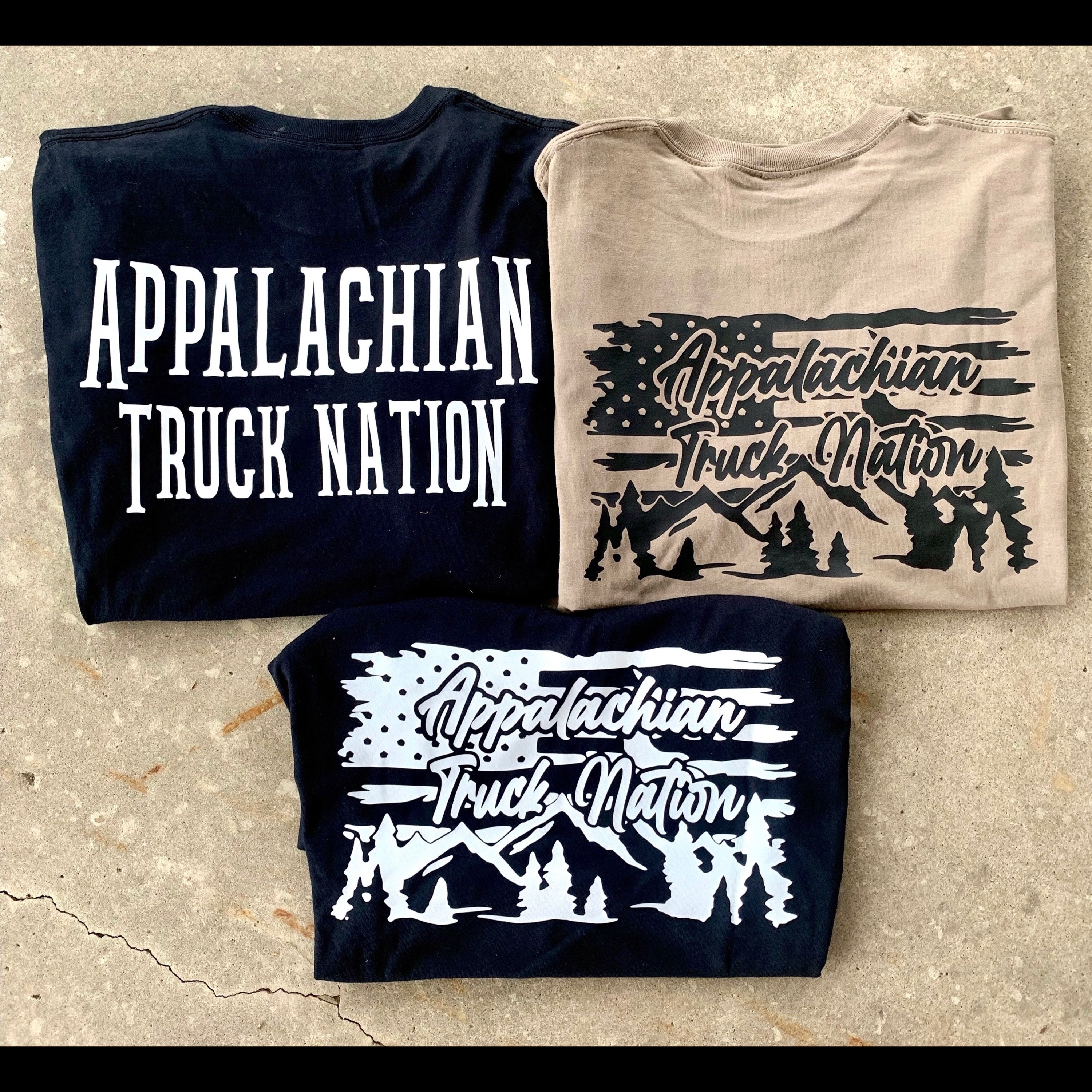 APPALACHIAN FLAG T SHIRT image 0