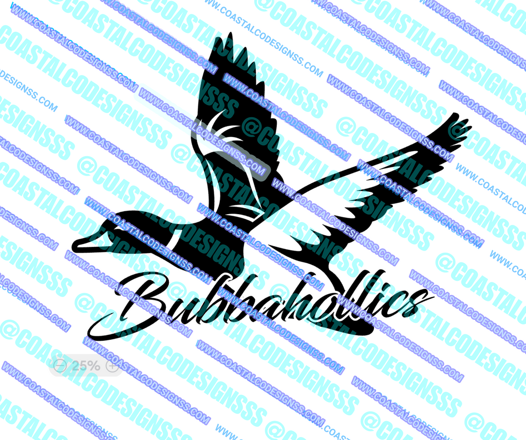 BUBBAHOLLICS DUCK DECAL image 0