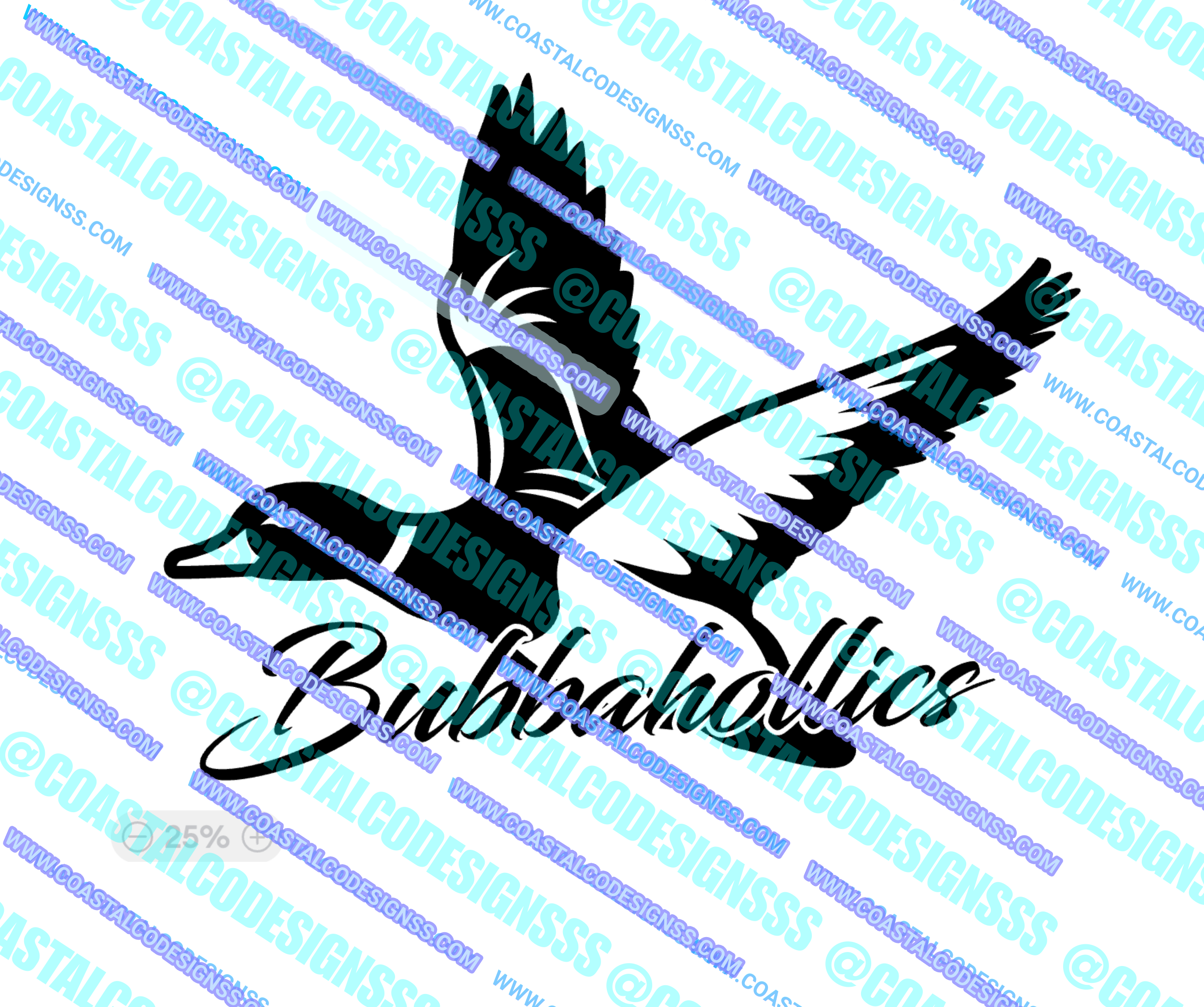 BUBBAHOLLICS DUCK DECAL image 0