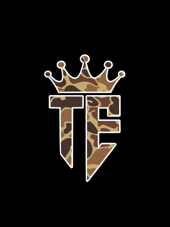 TE DUCK CAMO LOGO DECAL image 0