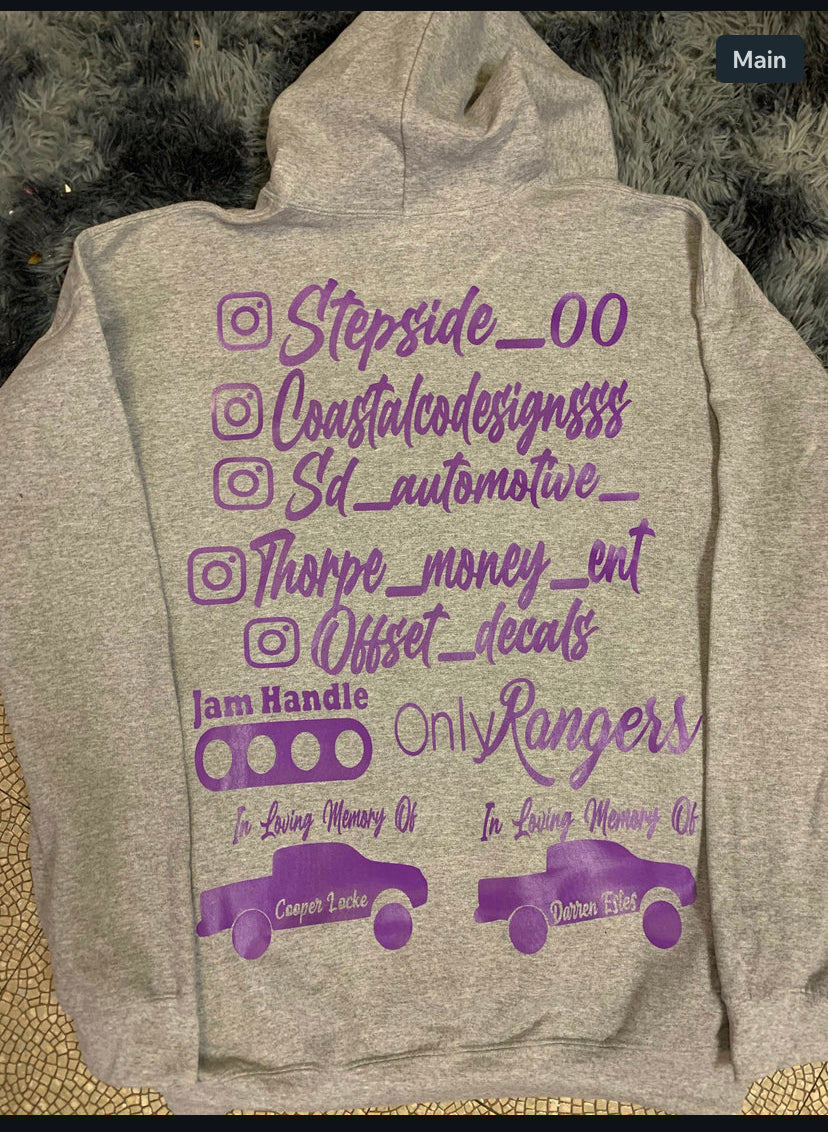 Wyatt custom hoodie image 0