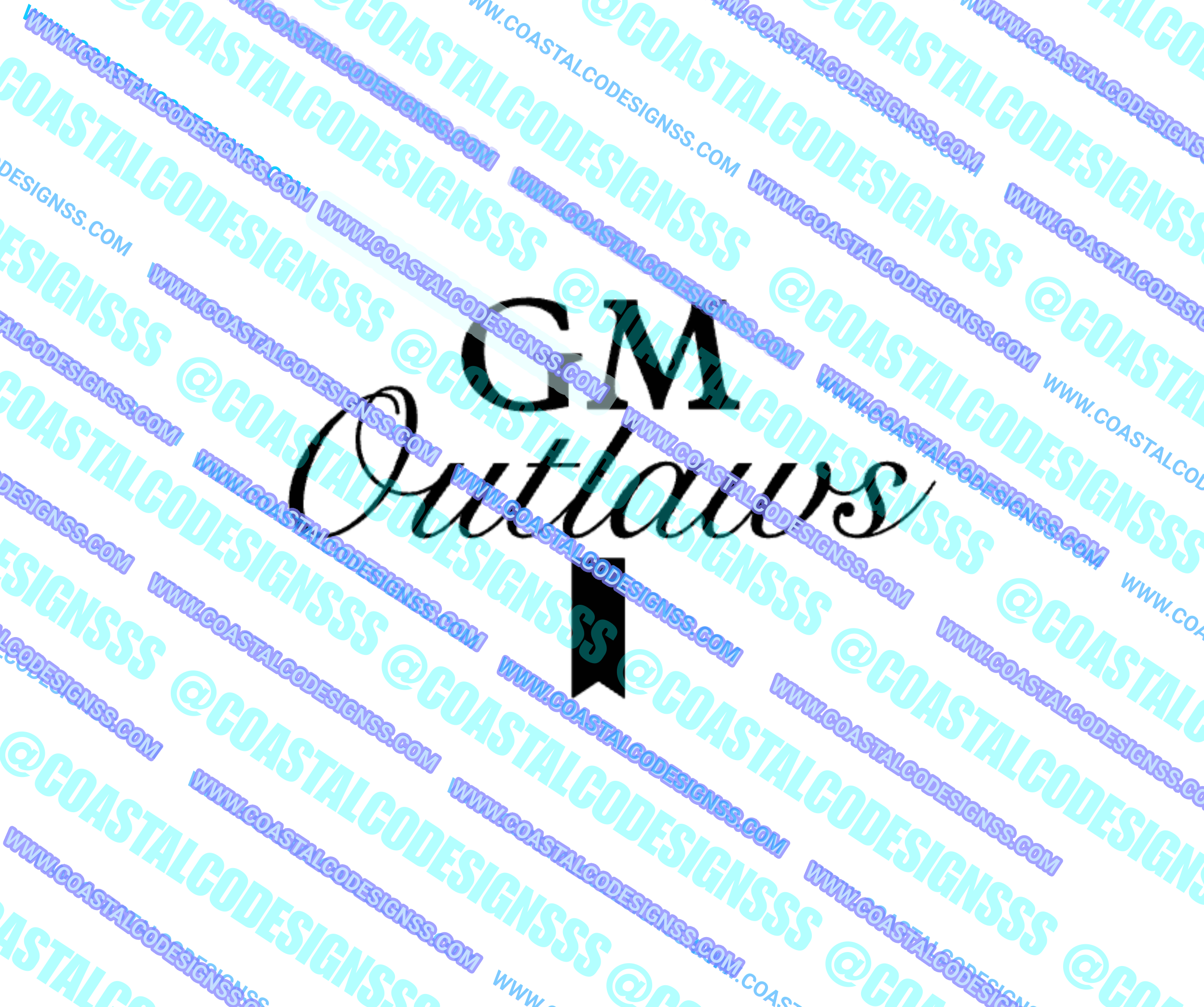 GM OUTLAWS DECAL 2 image 0