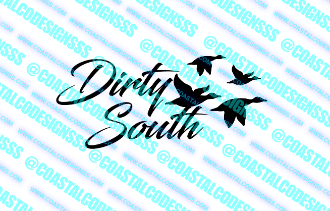 DIRTY SOUTH DECAL 3 image 0