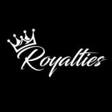 ROYALTIES CURSIVE DECAL image 0