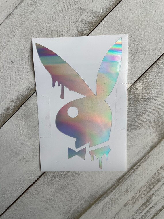 Playboy Bunny Drip Decal image 1