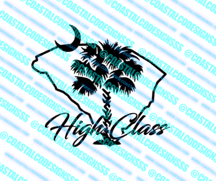 HIGH CLASS SC DECAL image 0