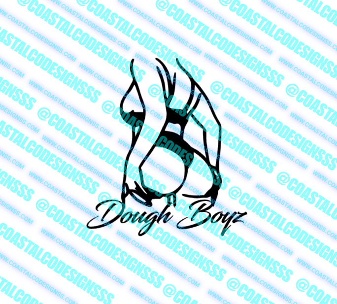 DOUGH BOYZ GIRL DECAL image 0