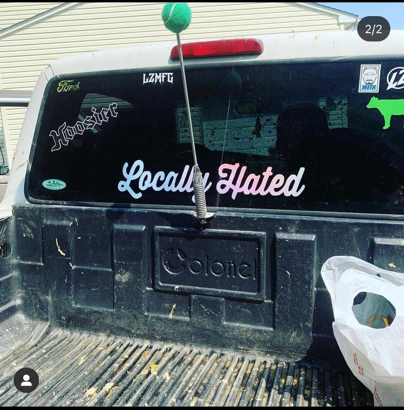 Locally Hated decal image 2