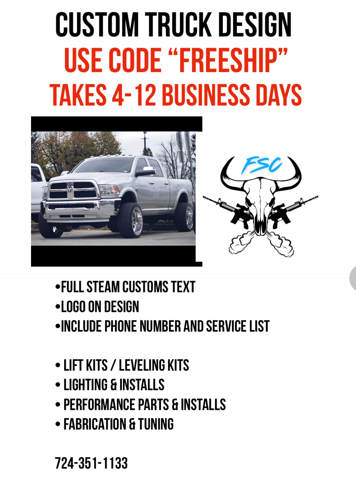 dylan sig truck design  image 0