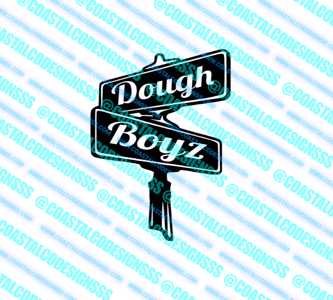 DOUGH BOYZ SIGN DECAL image 0