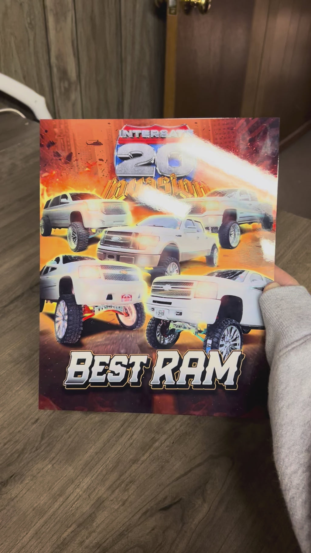 Custom Wood Plaque (8x10 inches, Wood)