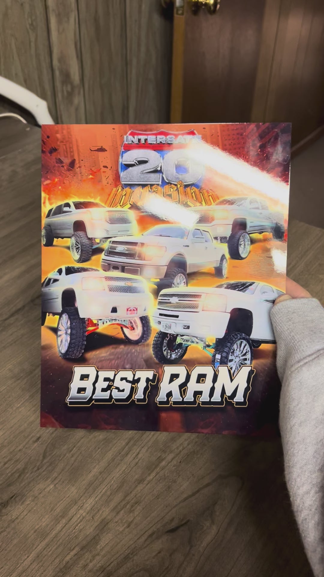 Custom Wood Plaque (8x10 inches, Wood)