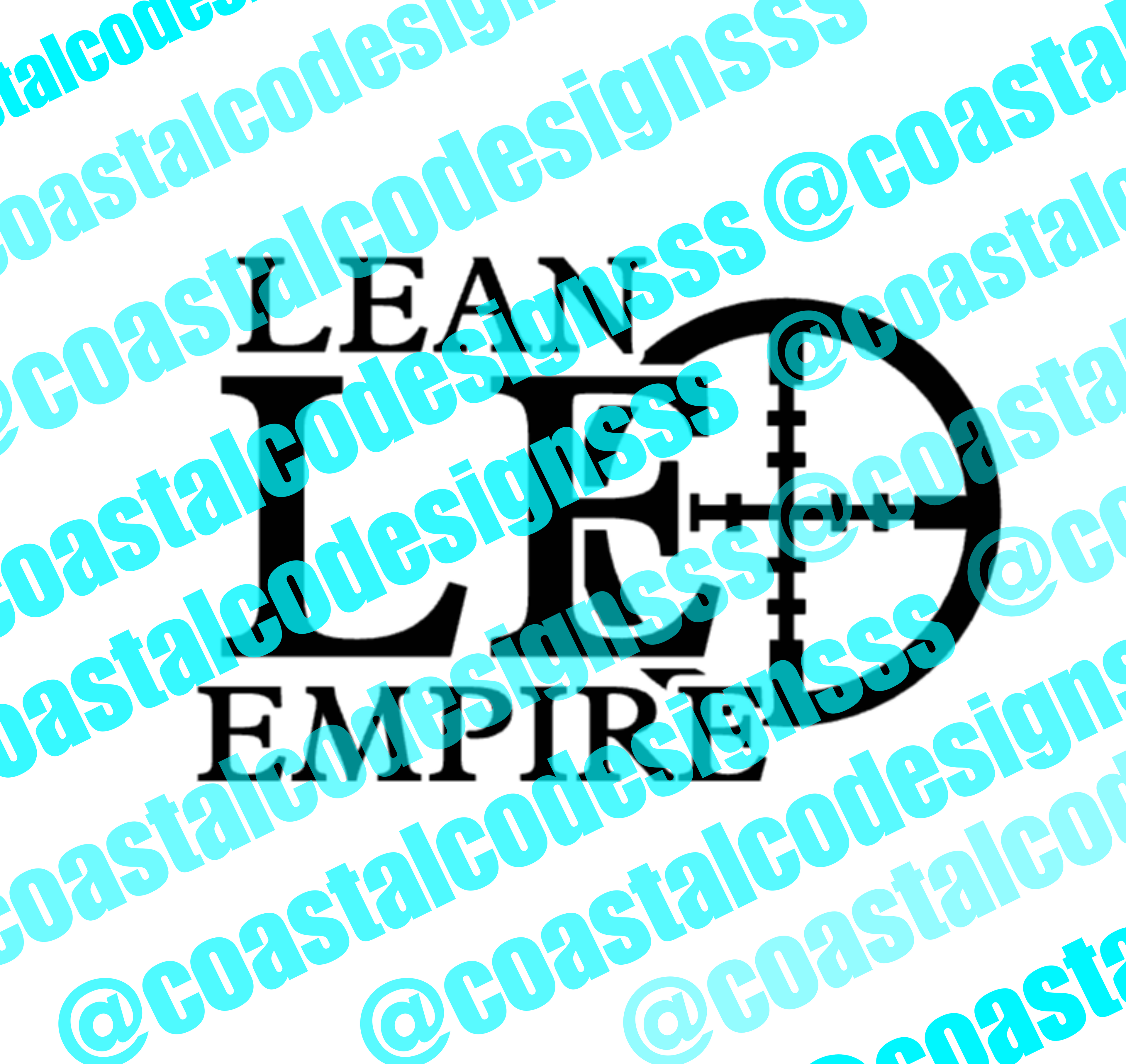 LEAN EMPIRE SCOPE DECAL