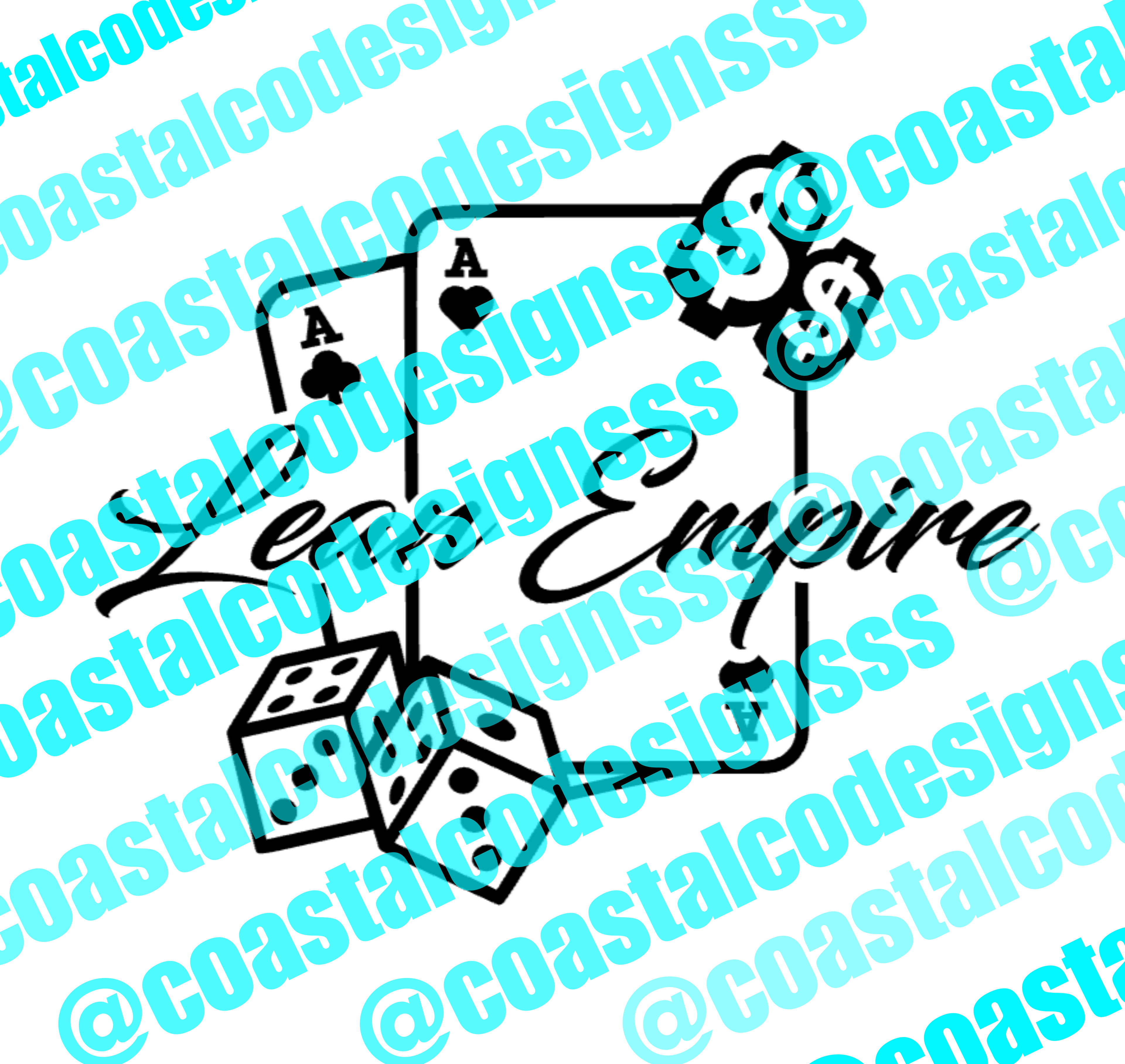 LEAN EMPIRE CARD DECAL