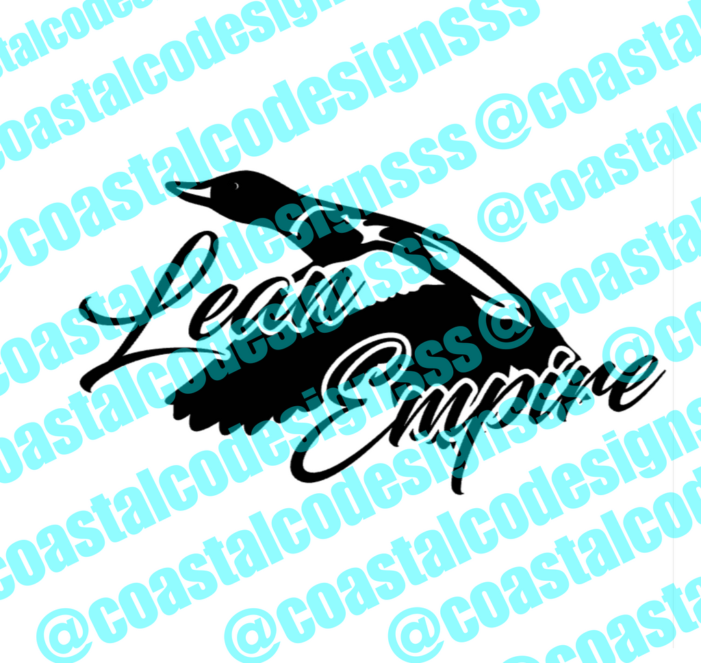 LEAN EMPIRE DUCK DECAL