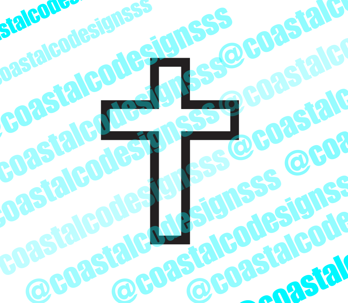 CROSS DECAL