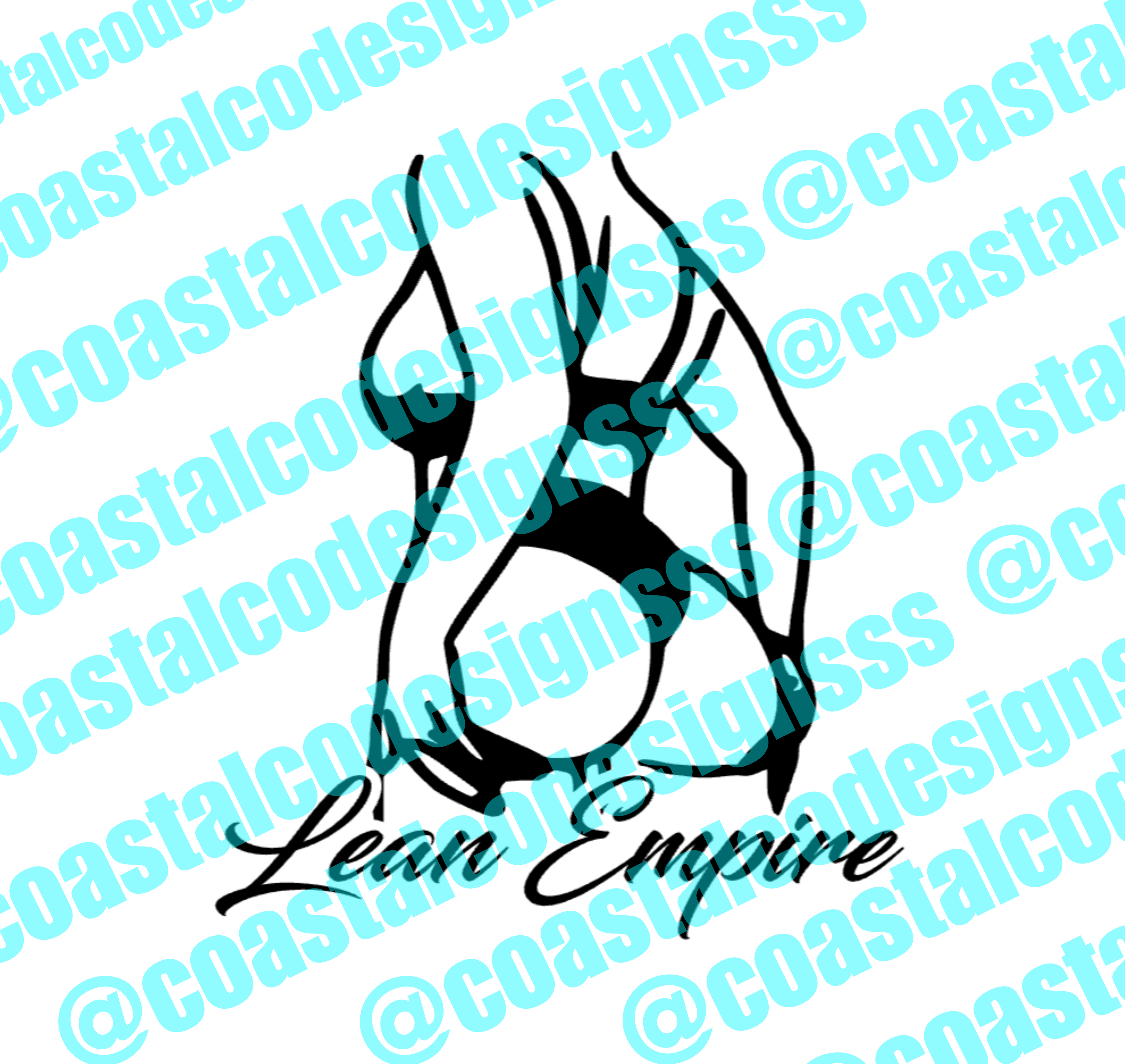 LEAN EMPIRE GIRL DECAL