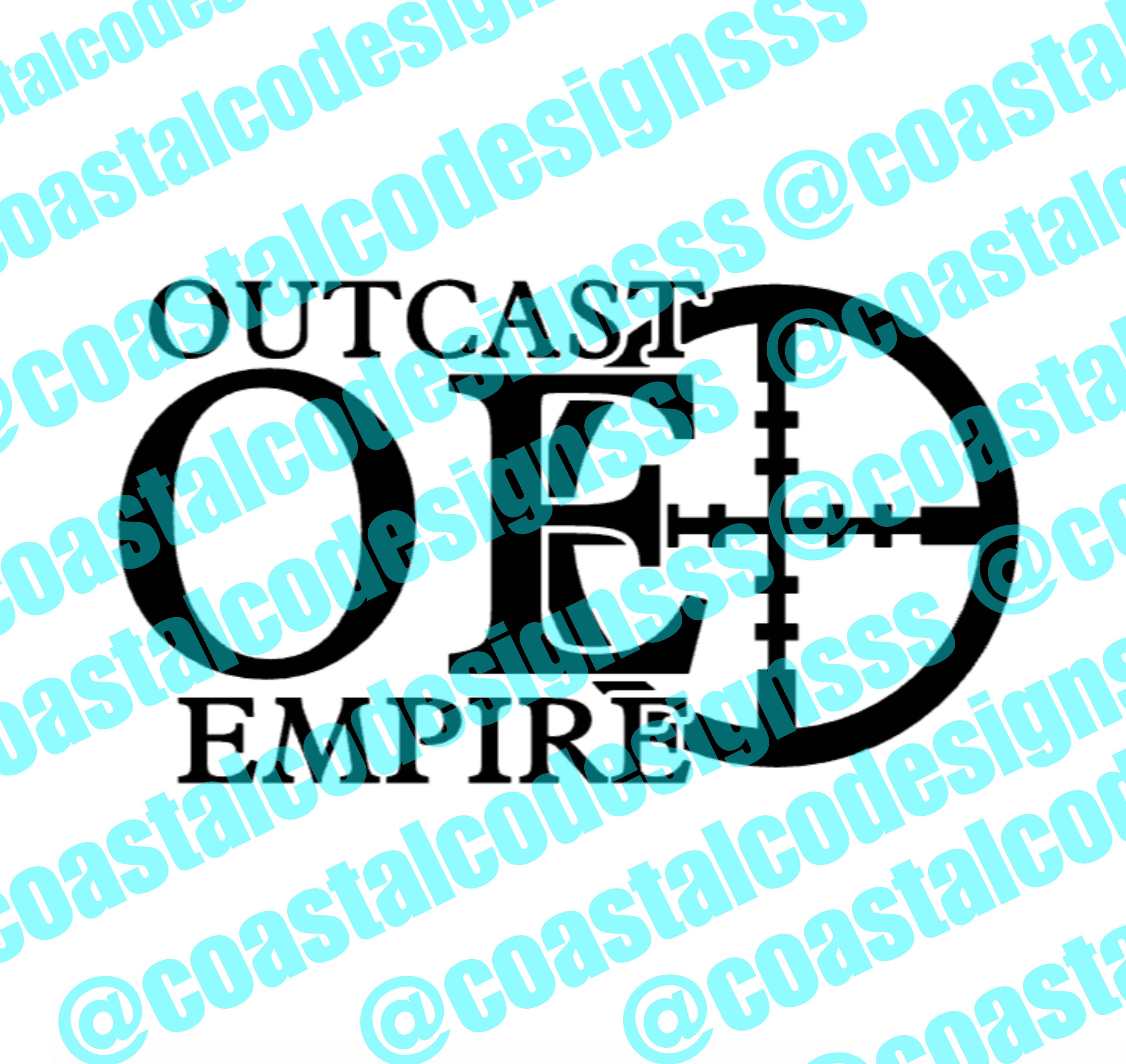 OUTCAST EMPIRE SCOPE DECAL