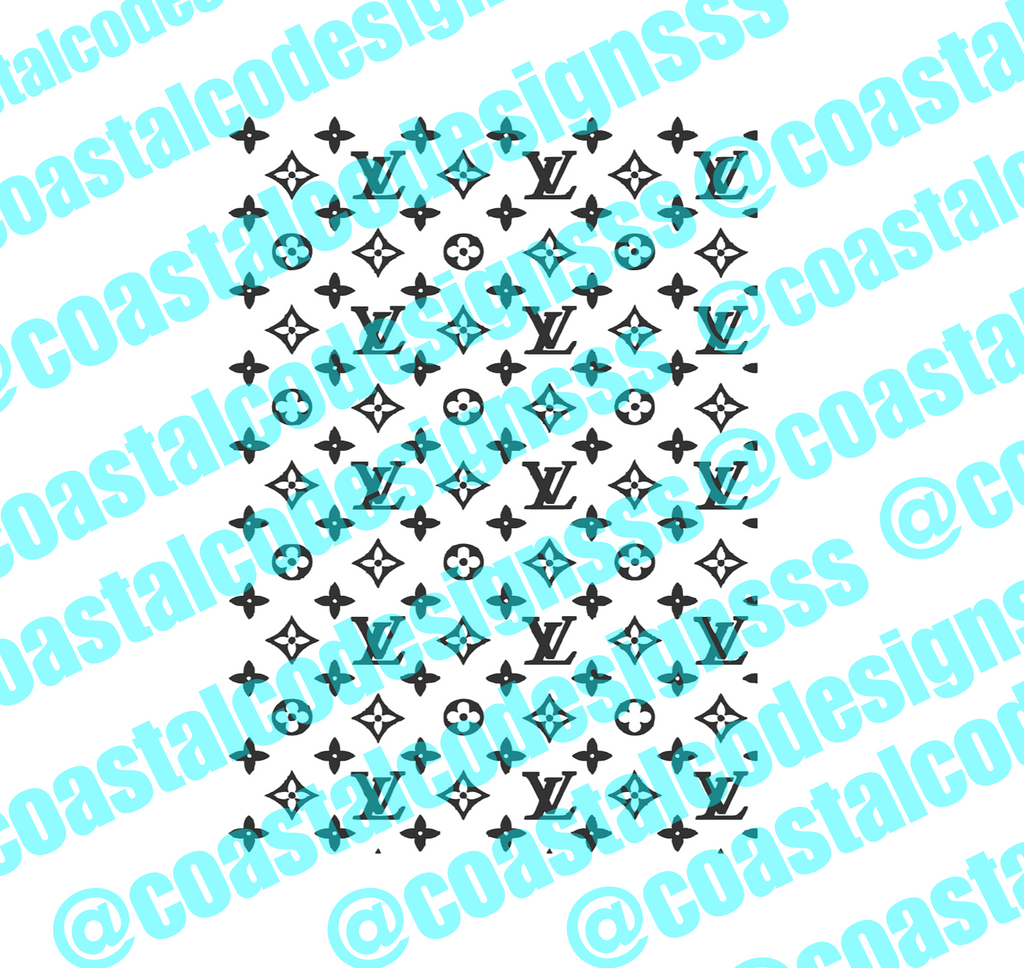 LV DOORSILL WRAP DECAL | SUNROOF WRAP | TAILLIGHT WRAP