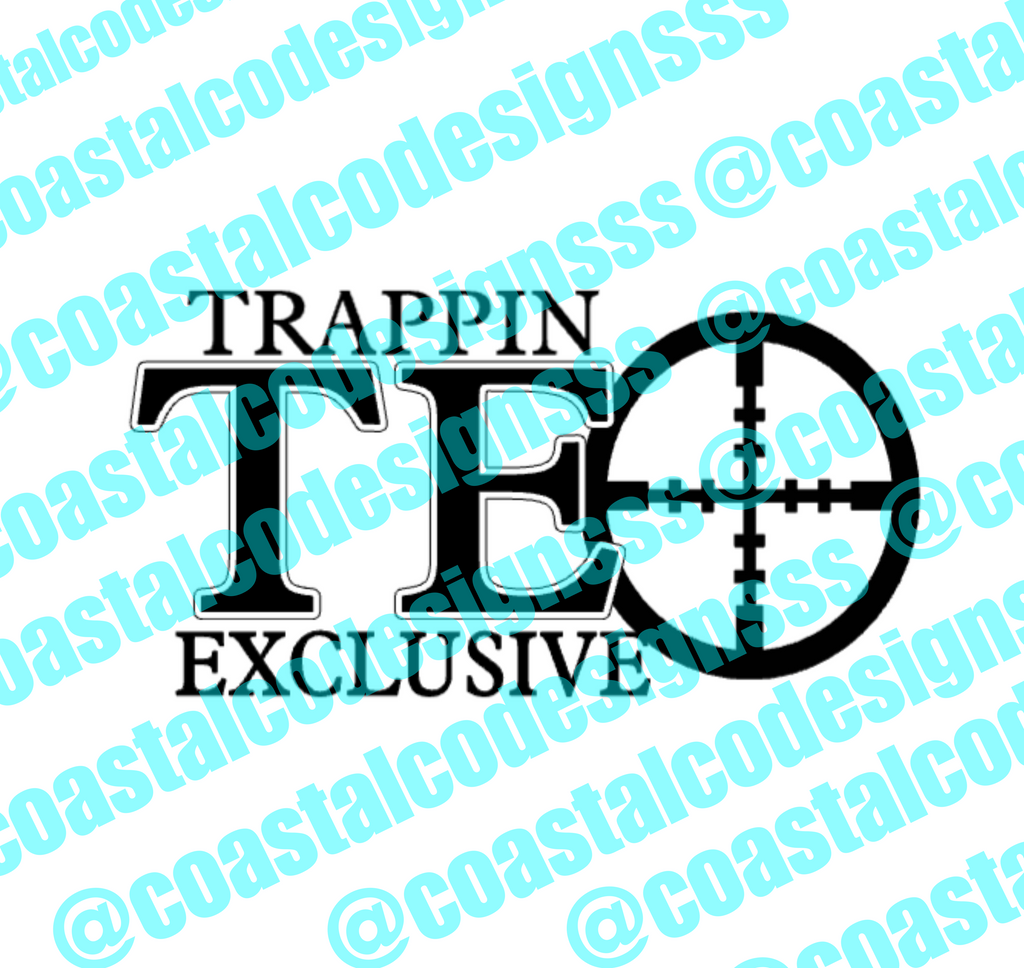 TRAPPIN EXCLUSIVE SCOPE DECAL