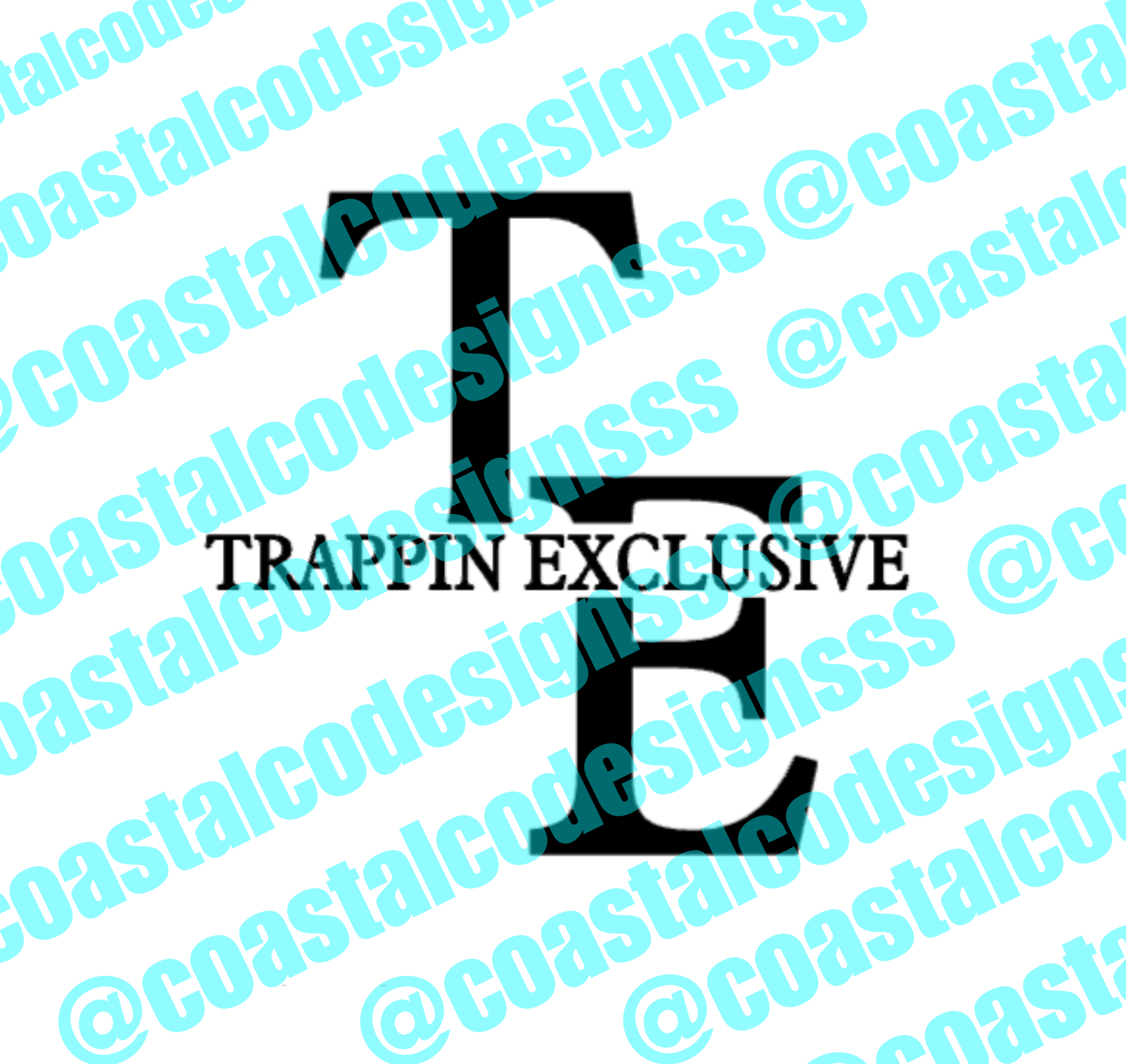 TRAPPIN EXCLUSIVE LETTER DECAL