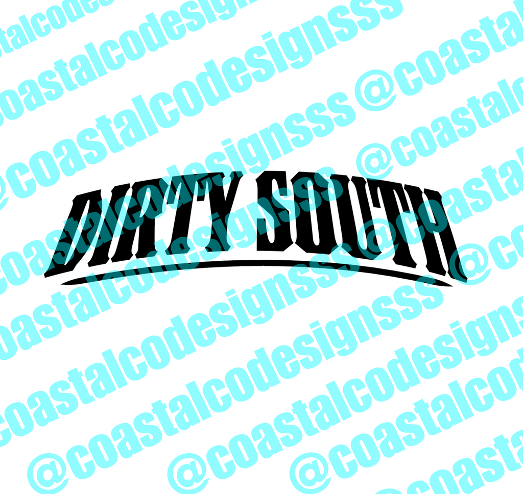 DIRTYSOUTH BANNER DECAL