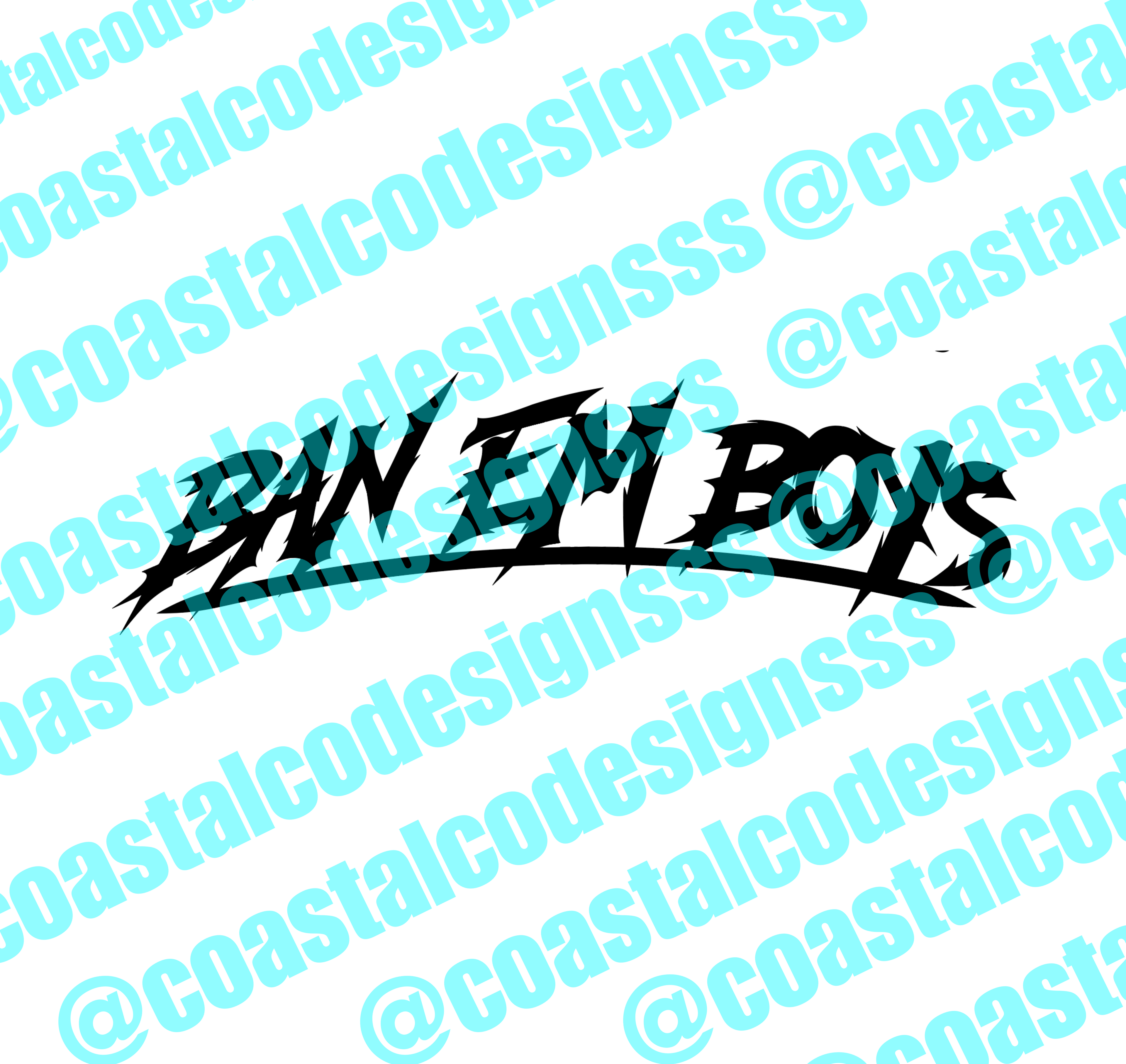 BAN EM BOYS BANNER DECAL 2