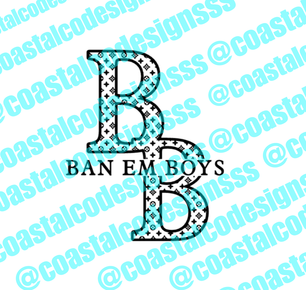 BAN EM BOYS LV DECAL