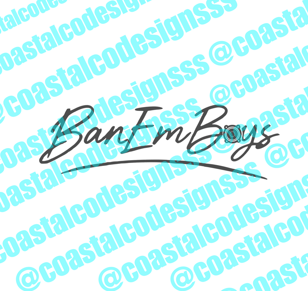 BAN EM BOYS AUDIO BANNER DECAL 1