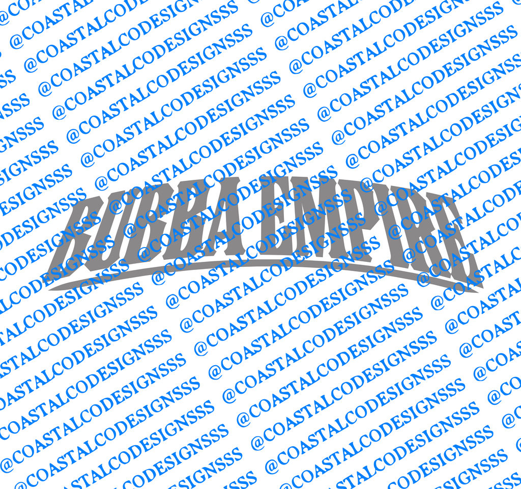BUBBA EMPIRE BANNER DECAL