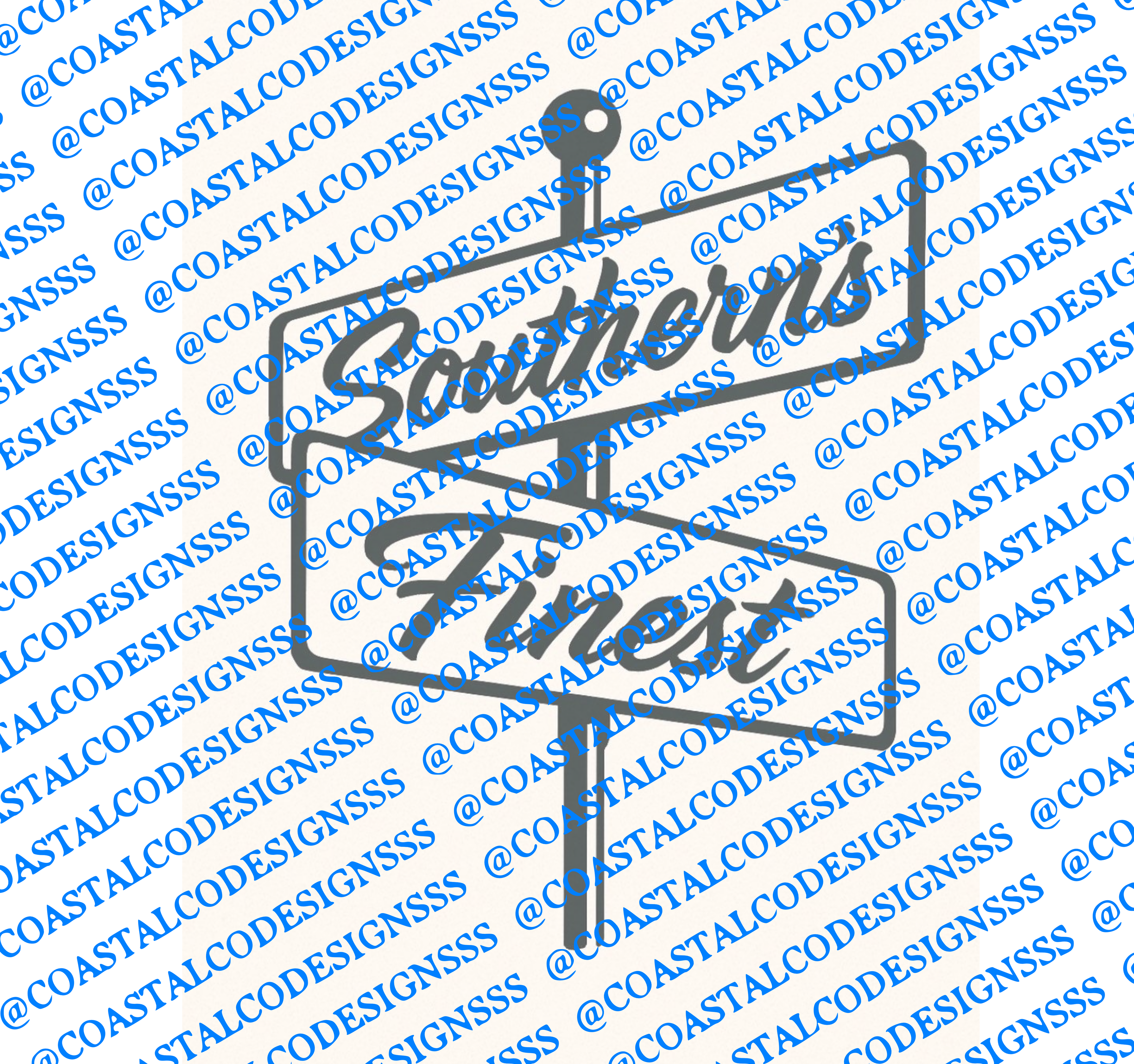 SOUTHERN'S FINEST STREET SIGN DECAL