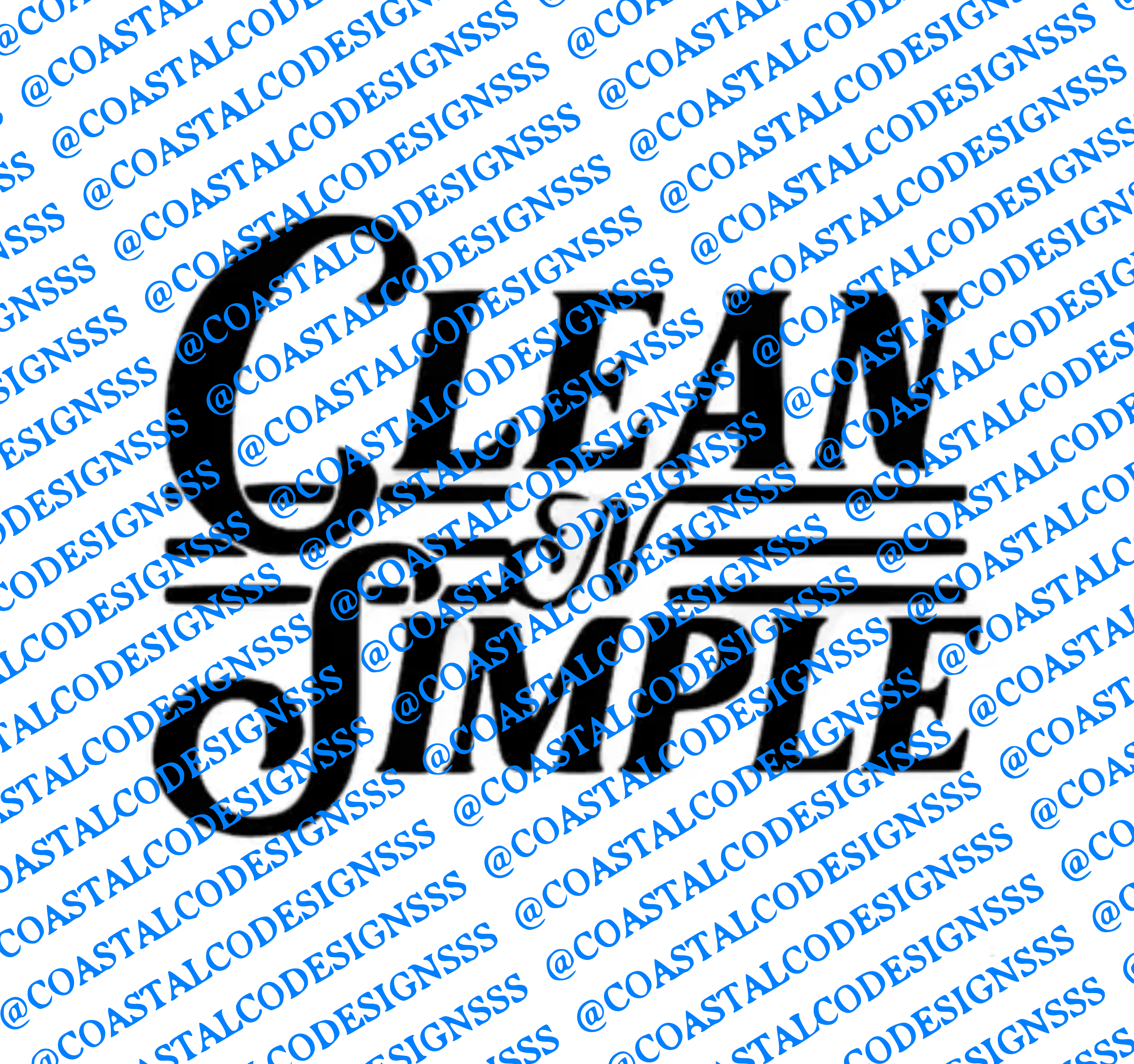 CLEAN N' SIMPLE DECAL