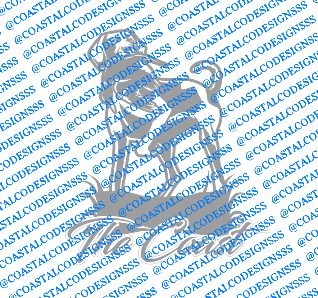 THE COAST DOG DECAL