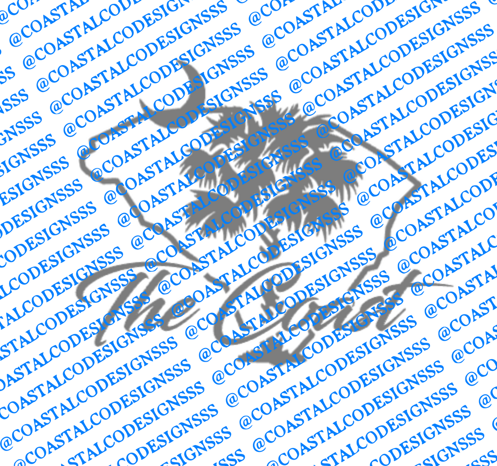 THE COAST SOUTH CAROLINA DECAL