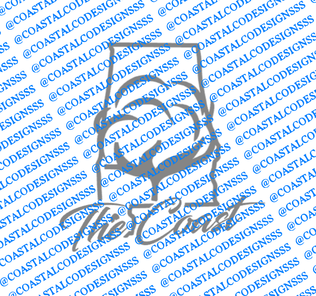 THE COAST ALABAMA DECAL